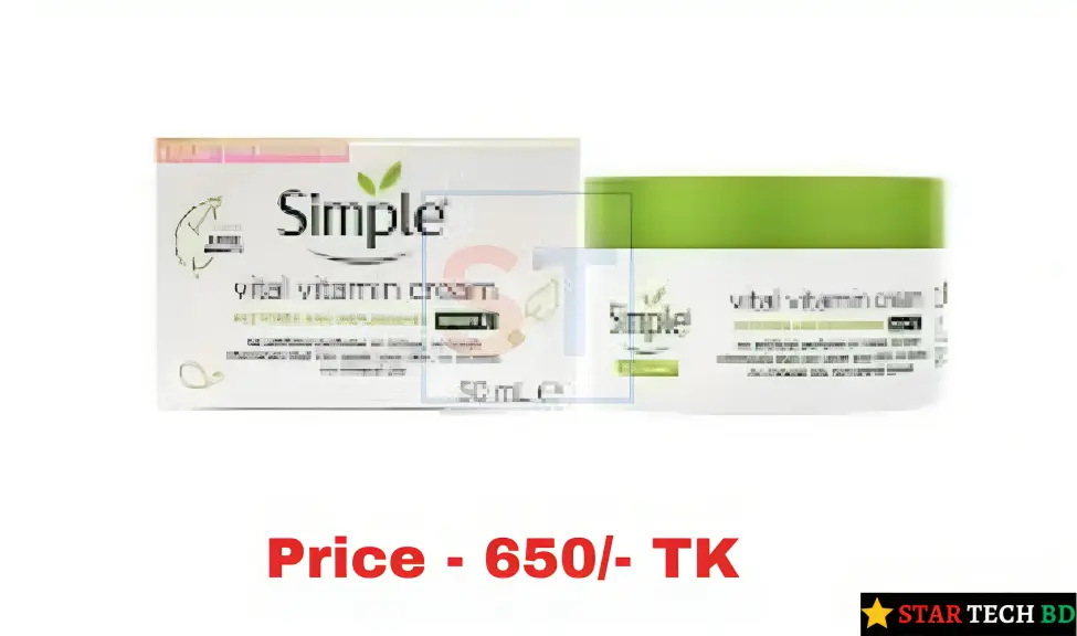 Simple Kind to Skin Vital Vitamin Night Cream 50 ML