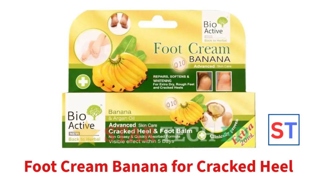 Foot Cream Banana for Cracked Heel