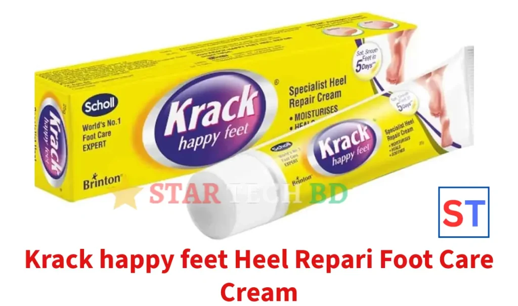 Krack happy feet Heel Repari Foot Care Cream